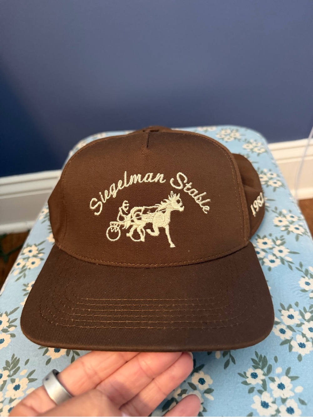 Siegelman Stable Embroidered Baseball Cap